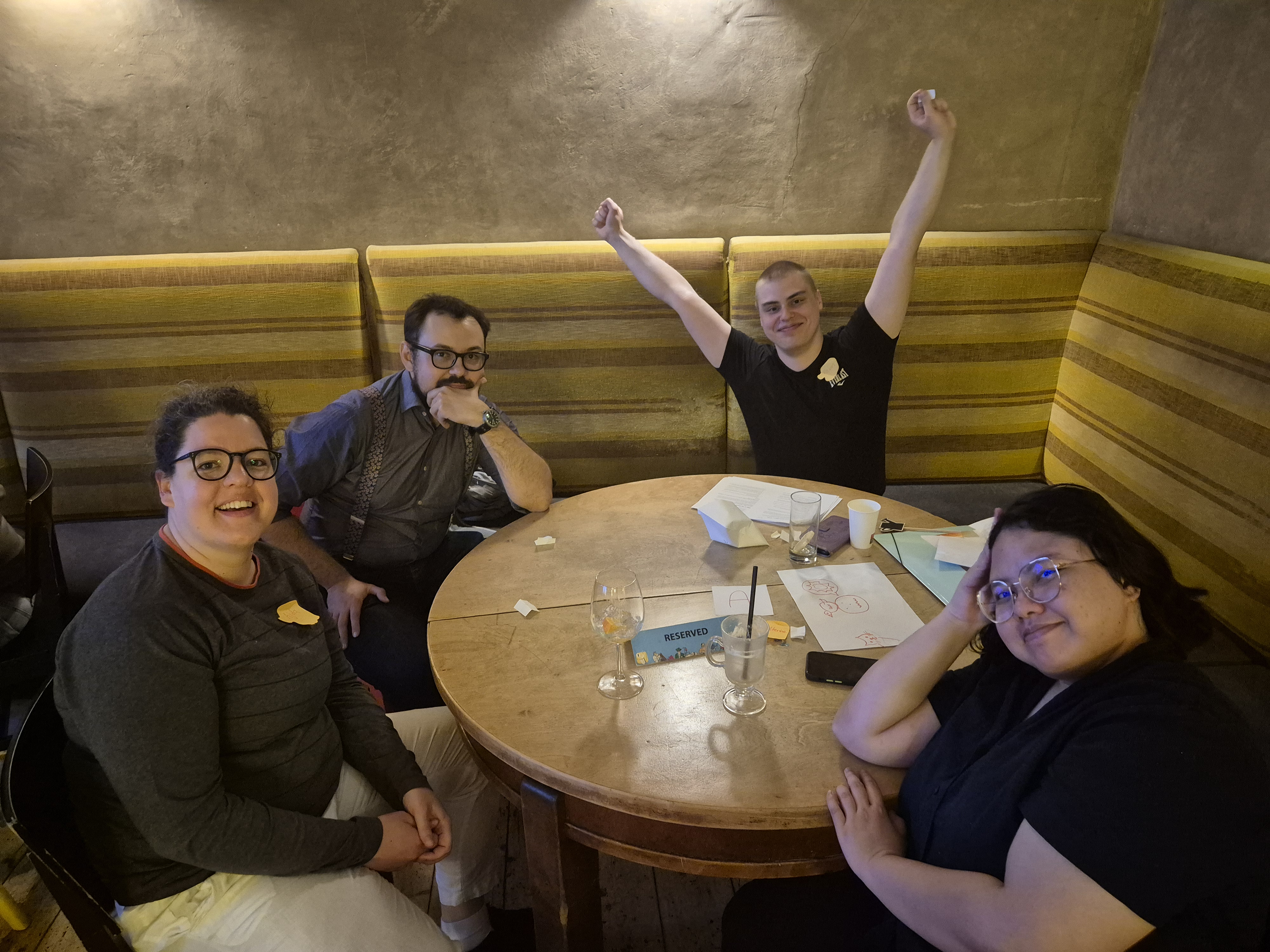 Group of people at a Take a Seat Tallinn event