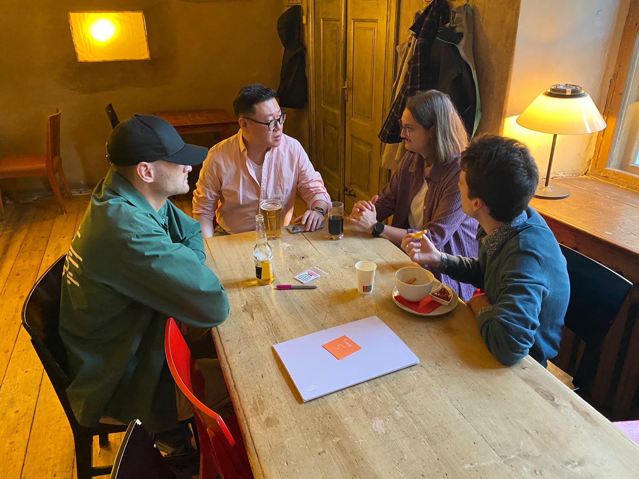 Group of people at a Take a Seat Tallinn event